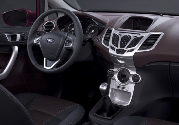 2008 Ford Fiesta interior