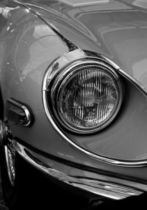 Jaguar headlight