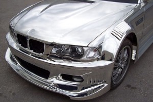 BMW_M3_chrome_paint