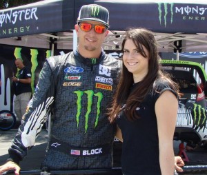 Ken Block and Jessica Dunford