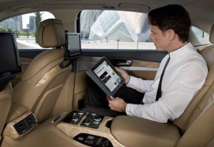 Audi A8 factory installed wi-fi hotspot