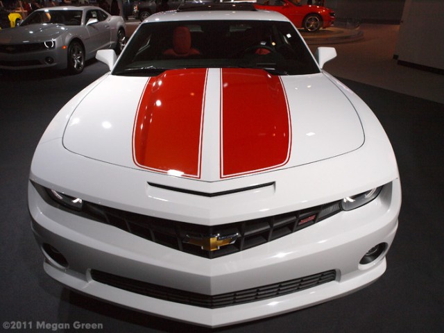 ©2011 Megan Green - Chevrolet Camaro at 2011 NAIAS