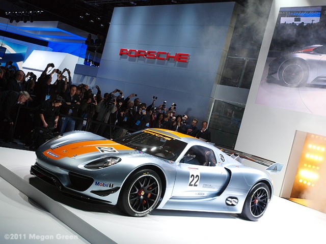 ©2011 Megan Green - Porsche 918 Spyder RSR at 2011 NAIAS