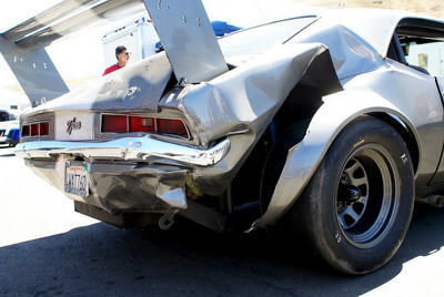 damaged 69 Chevrolet Camaro Z28