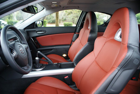 Mazda RX-8 leather seats