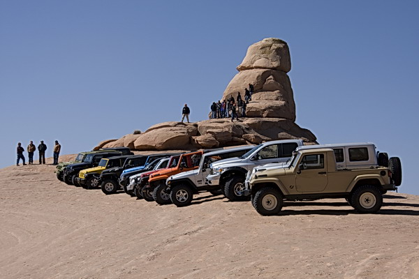 Mopar Underground Design Team at Moab