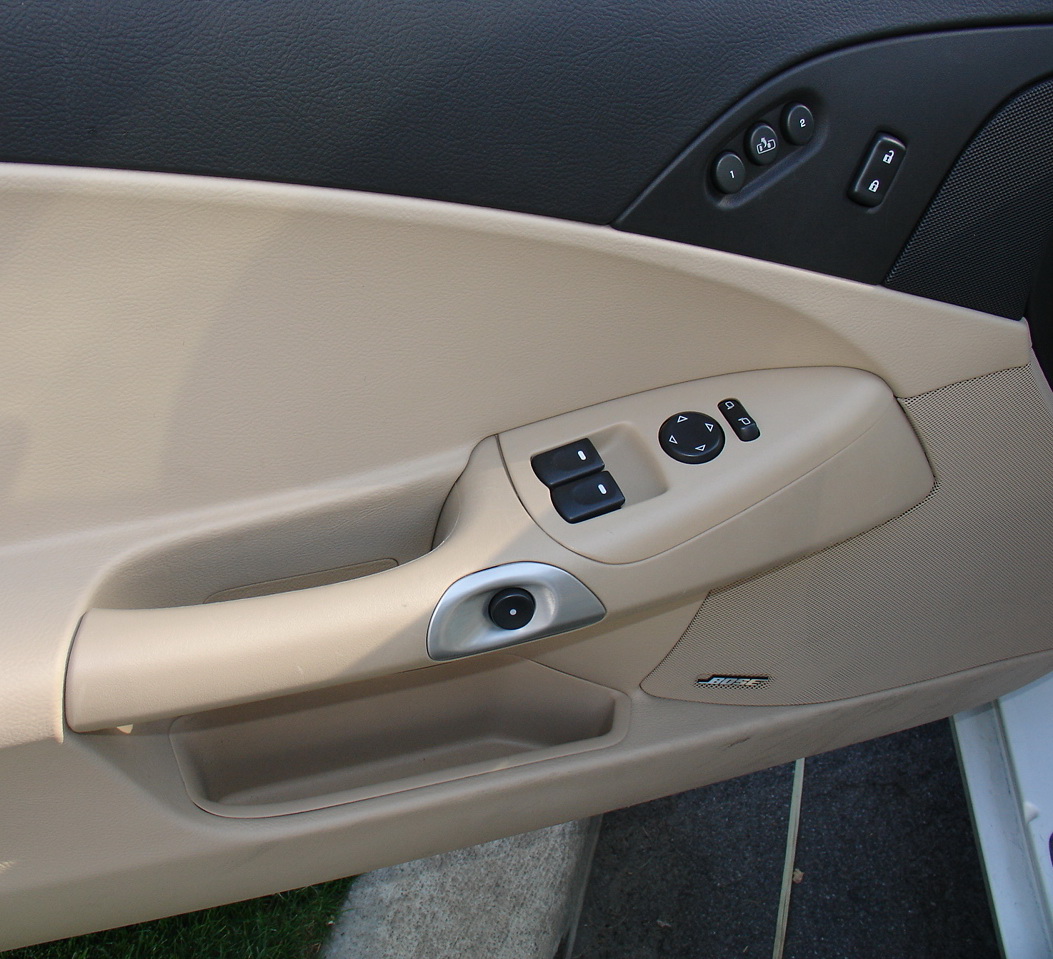Corvette door panel