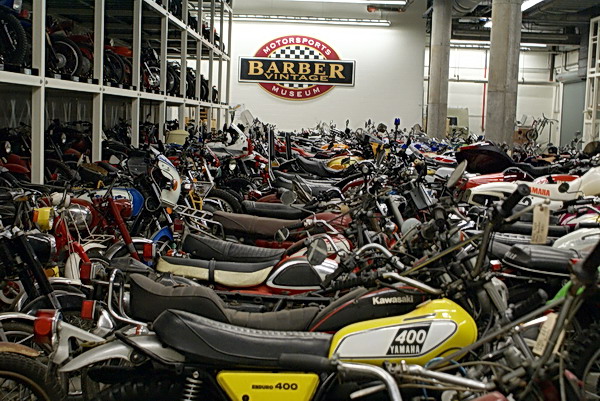 Barber Vintage Motorsports Museum - motorcycle collection