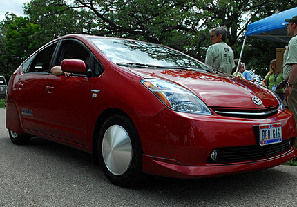 Jared Parish’s Prius winner of 2008 MPG Challenge