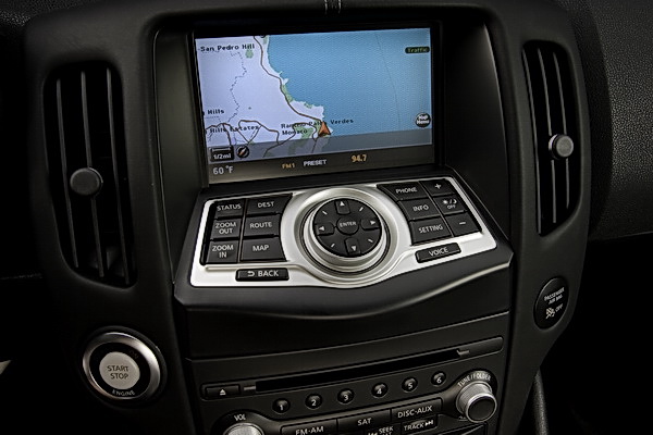 Nissan 370Z navigation system
