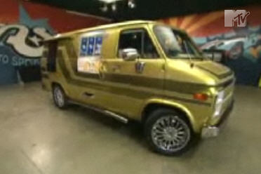 Robert's Vegas-ready Chevy van