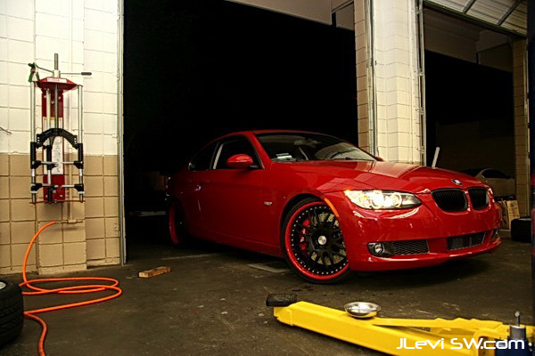 JLevi Sportwerks E92 BMW 335i Red Dragon Now completed and weighing in at