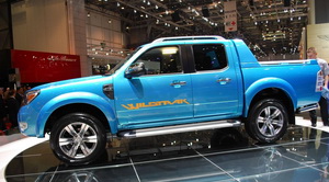 2010 Ford Ranger Euro-Spec Geneva Motor Show