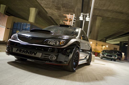 Subaru WRX STi from Fast and Furious 4 Getting a car in a big movie is a