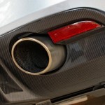 Carbon fiber rear valence