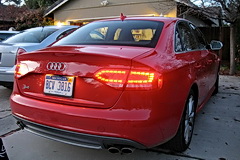 Audi S4 LED taillamps