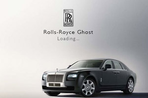 RollsRoyce Ghost iphone app