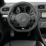 2011 VW Golf R driver's cockpit