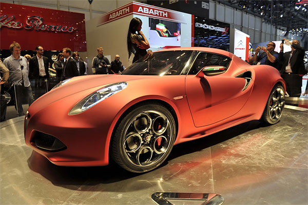 My dream come true!! Alfa Romeo 4C Concept Coupe At last week's Geneva Auto Show, .