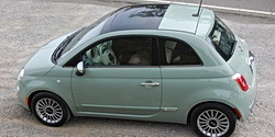2012 Fiat 500 hatchback