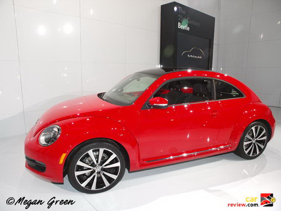 Looking to shed its feminine demeanor VW redesigned the Beetle with the aim