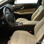 2011 Mercedes-Benz E350 front seats