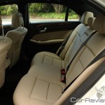 2011 Mercedes-Benz E350 back seats