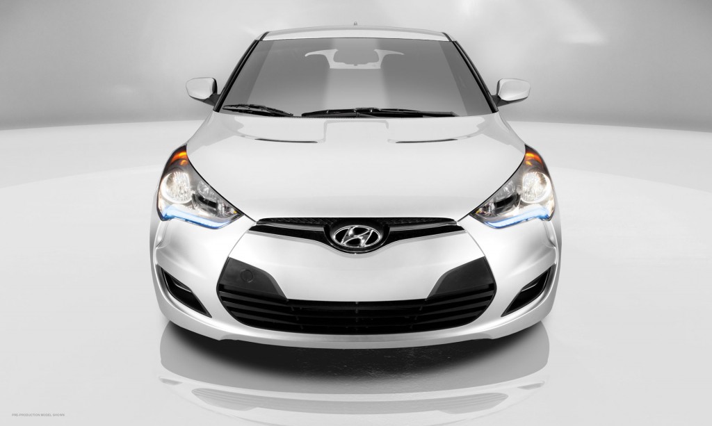 2012 Hyundai Veloster Front