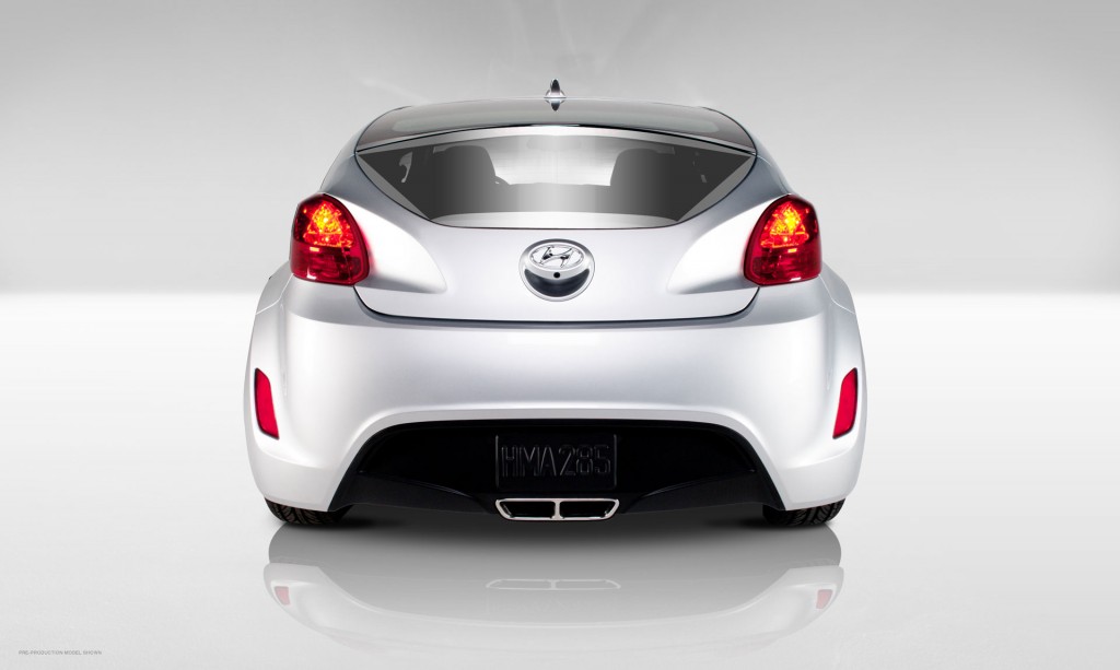 2012 Hyundai Veloster Rear