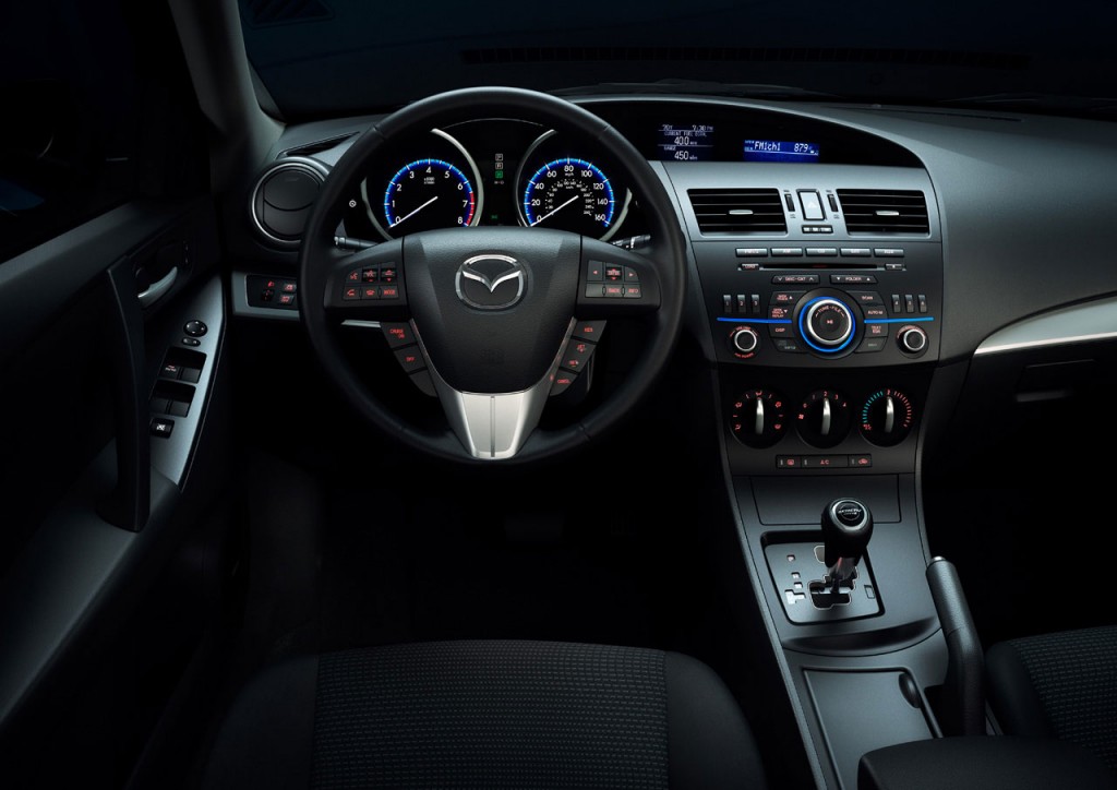 2012 Mazda3 Interior Dashboard