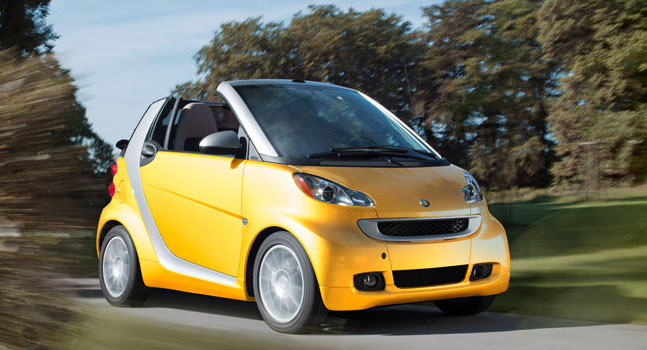 smart fortwo Passion Cabriolet topdown