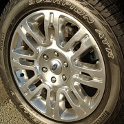 Ford F-150 20" alloy wheels