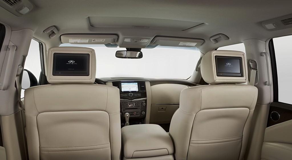2011 Infiniti QX56 theater package