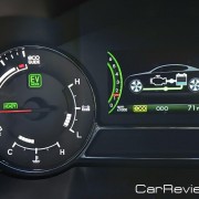Kia Optima Hybrid active eco system display