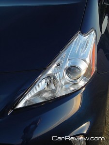 2012 Toyota Prius v headlamp