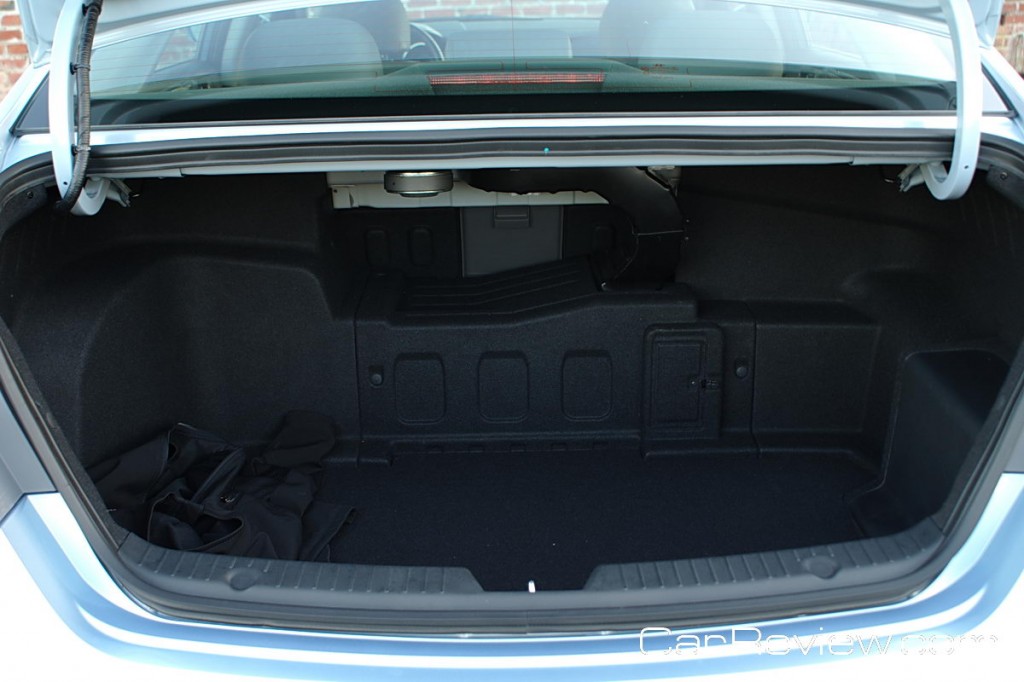 10.7 cubic feet of trunk space