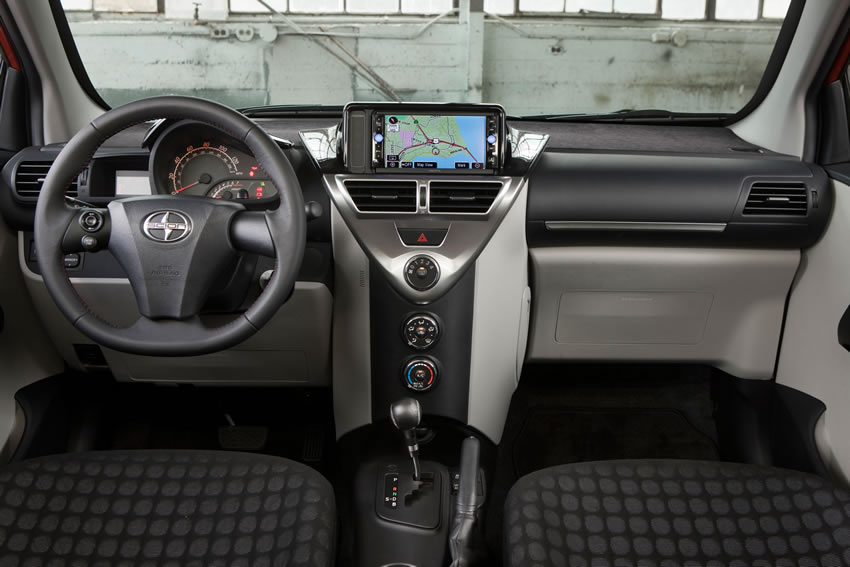 2012 Scion iQ interior