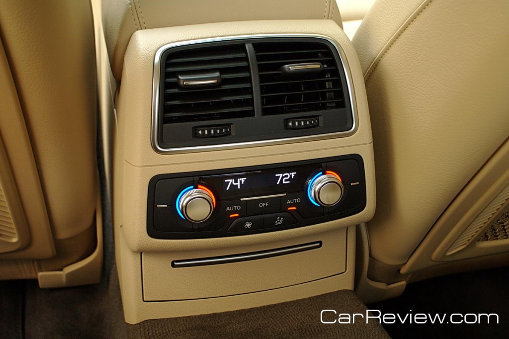 Four-zone automatic climate control