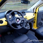2012 Fiat 500c interior