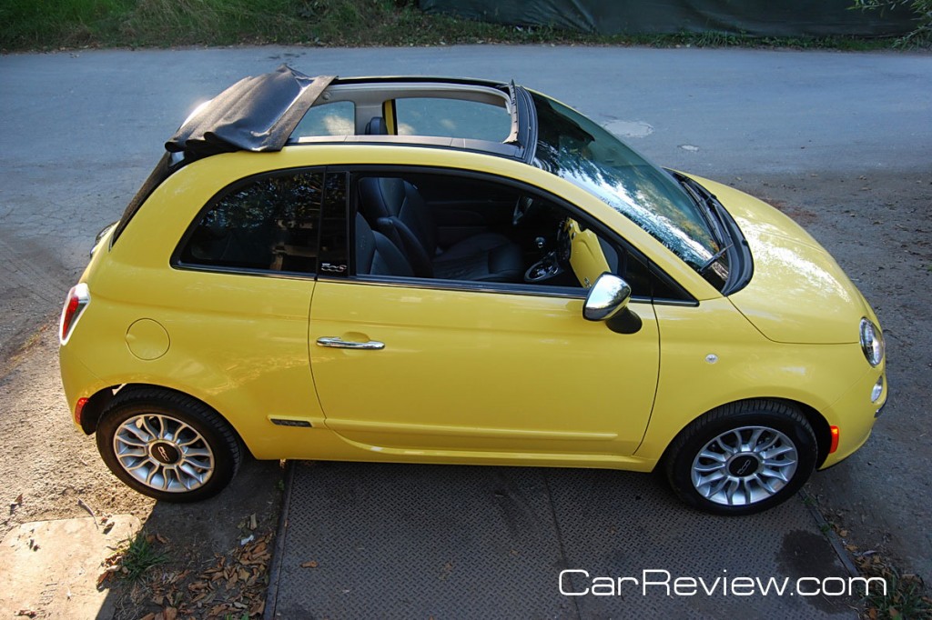 2012 Fiat 500c convertible