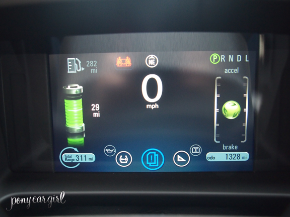 Chevrolet Volt Energy Info Display