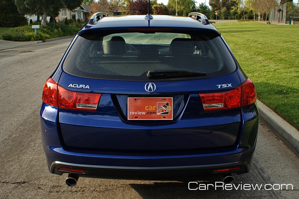 Acura TSX Sport Wagon power tailgate and rearview camera