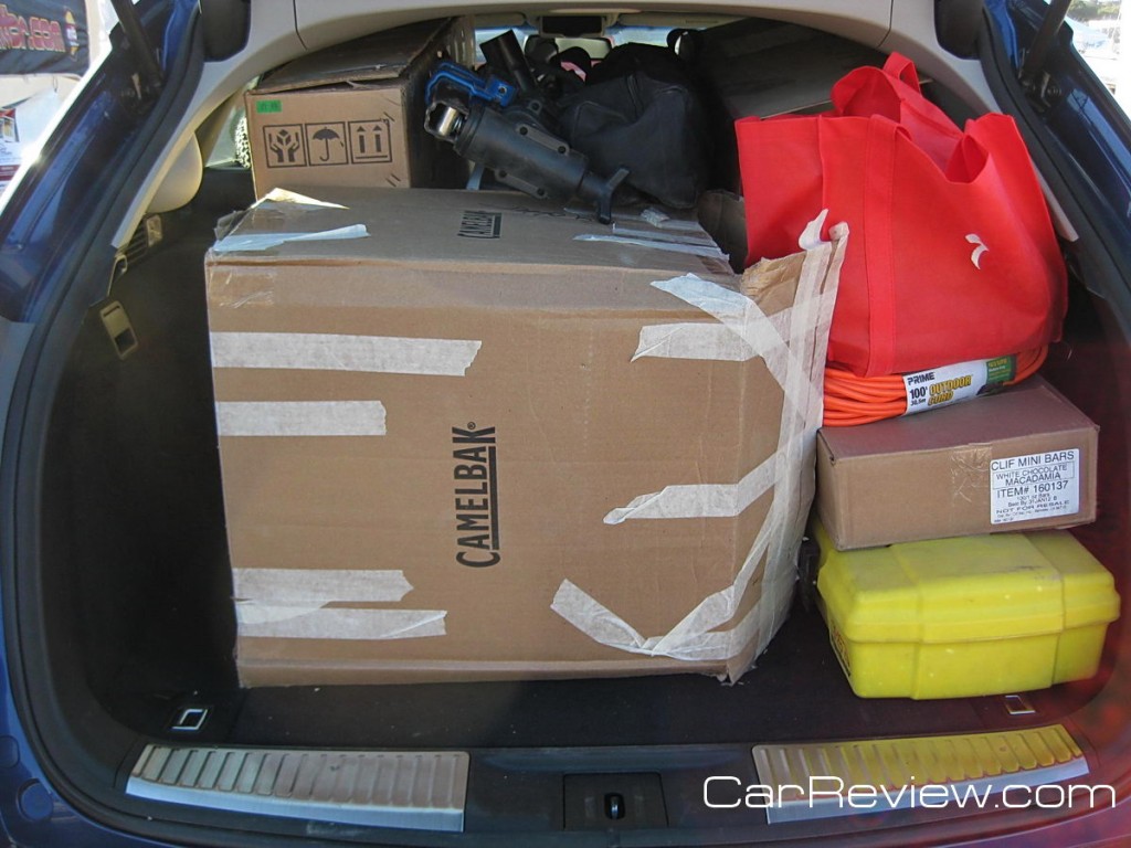 The TSX Sport Wagon has 60.5 cubic feet of cargo space