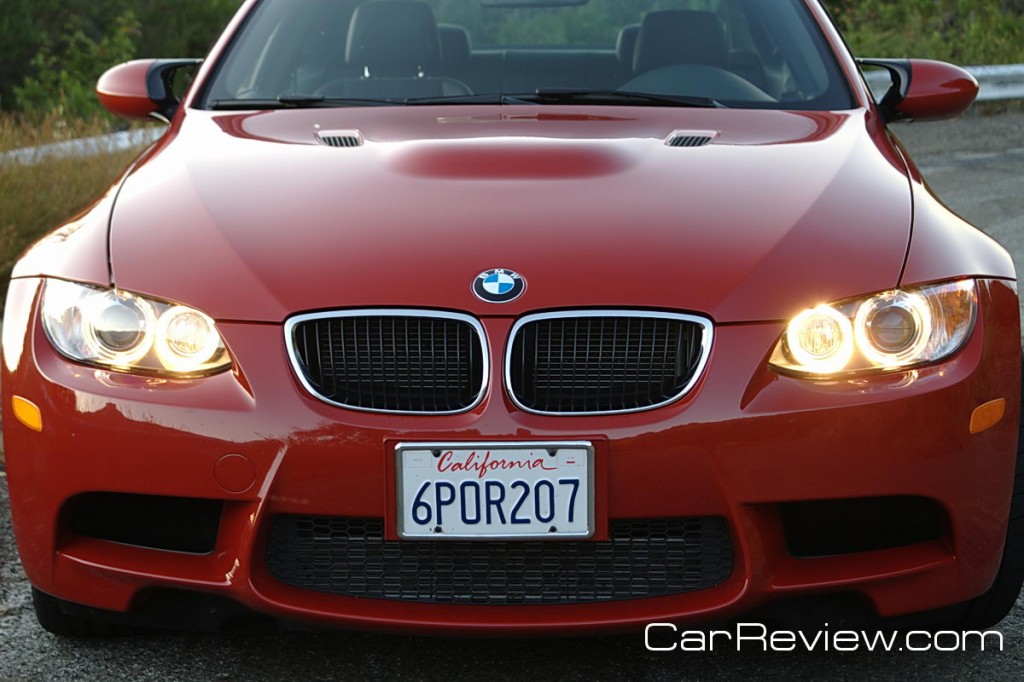 2011 BMW M3 aluminum hood with power dome