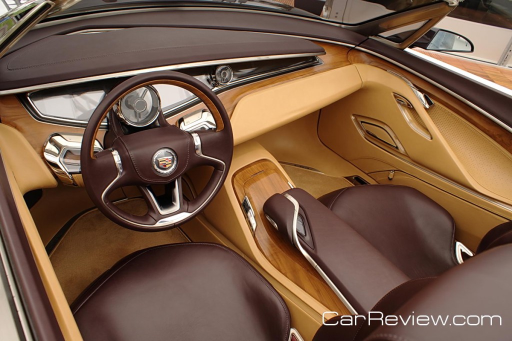 Cadillac Ciel features Italian olive wood trim