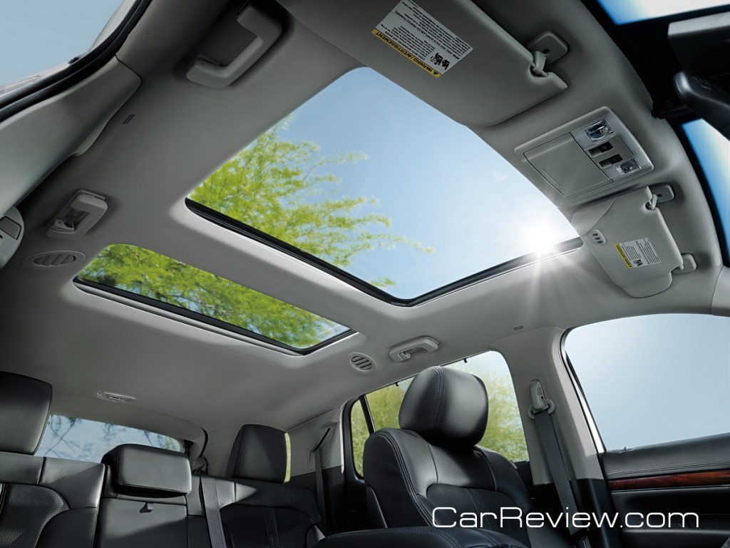 2012 Lincoln MKT panoramic vista view sunroof