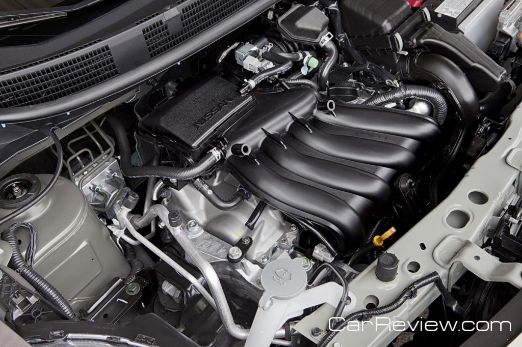 Nissan Versa 109hp 1.6L 4-cylinder engine