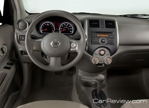 2012 Nissan Versa interior