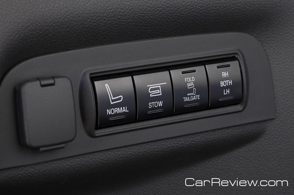 2011 Ford Explorer power switches for third row seats