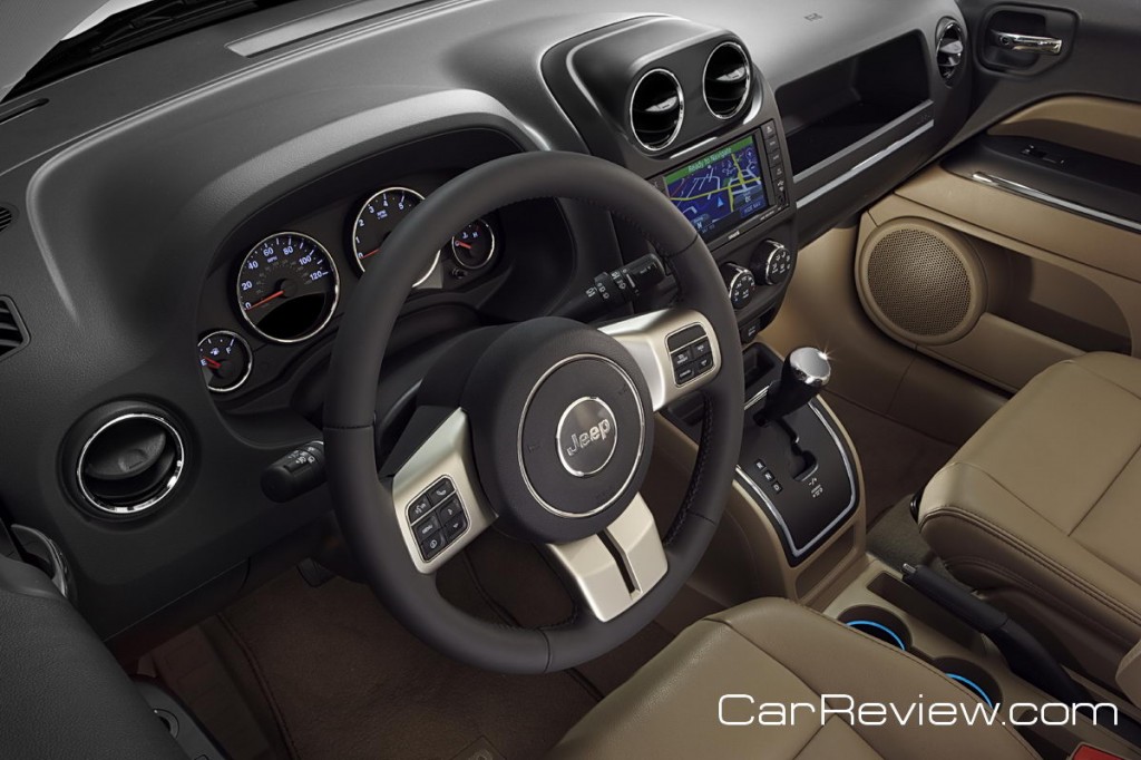 2011 Jeep Compass driver's cockpit